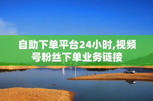 自助下单平台24小时,视频号粉丝下单业务链接