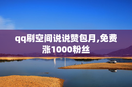 qq刷空间说说赞包月,免费涨1000粉丝