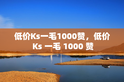 低价Ks一毛1000赞，低价 Ks 一毛 1000 赞