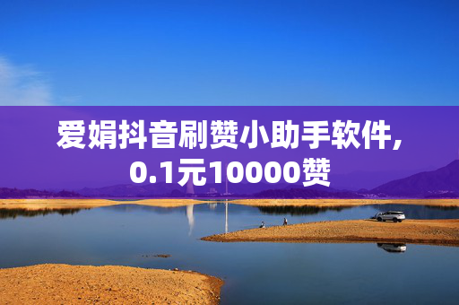 爱娟抖音刷赞小助手软件,0.1元10000赞