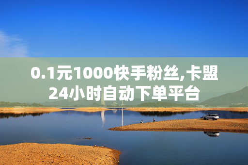 0.1元1000快手粉丝,卡盟24小时自动下单平台