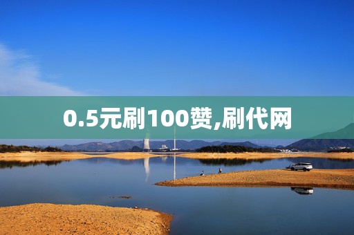 0.5元刷100赞,刷代网