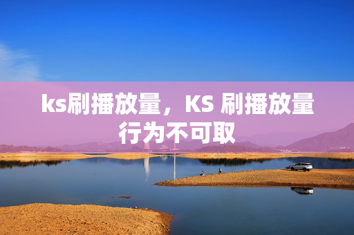 ks刷播放量，KS 刷播放量行为不可取