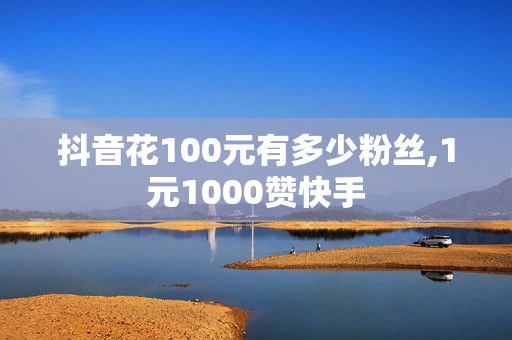 抖音花100元有多少粉丝,1元1000赞快手