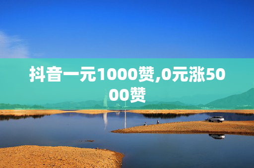 抖音一元1000赞,0元涨5000赞