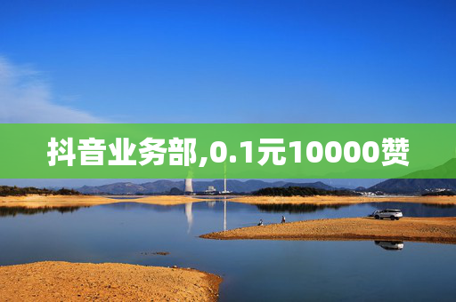 抖音业务部,0.1元10000赞