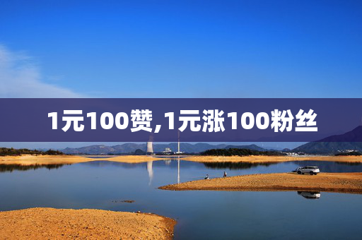 1元100赞,1元涨100粉丝