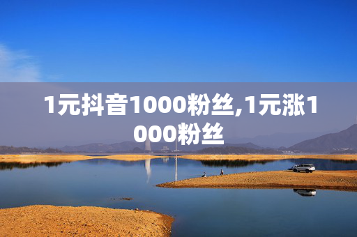 1元抖音1000粉丝,1元涨1000粉丝