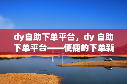 dy自助下单平台，dy 自助下单平台——便捷的下单新选择，解析，这个标题直接点明了主题，即dy 自助下单平台，同时强调了其便捷性，让用户能够快速了解平台的主要特点。