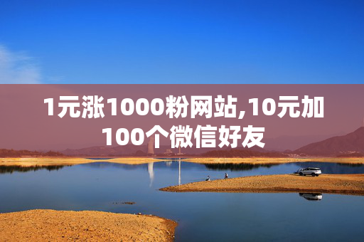 1元涨1000粉网站,10元加100个微信好友