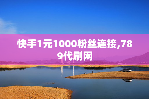 快手1元1000粉丝连接,789代刷网