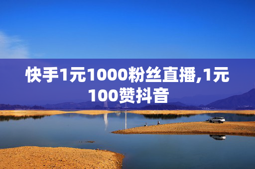 快手1元1000粉丝直播,1元100赞抖音