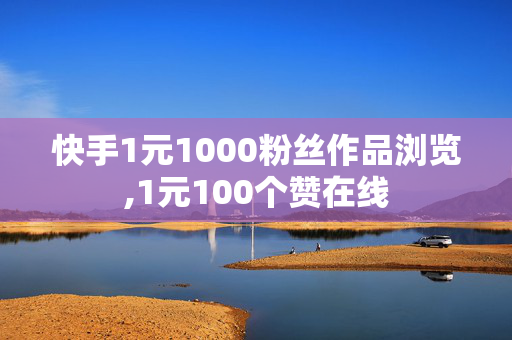 快手1元1000粉丝作品浏览,1元100个赞在线