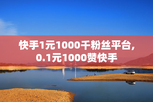 快手1元1000千粉丝平台,0.1元1000赞快手