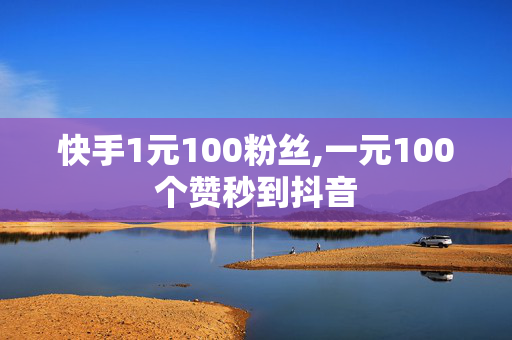 快手1元100粉丝,一元100个赞秒到抖音