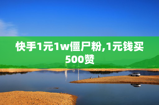 快手1元1w僵尸粉,1元钱买500赞