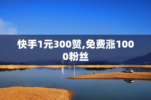 快手1元300赞,免费涨1000粉丝