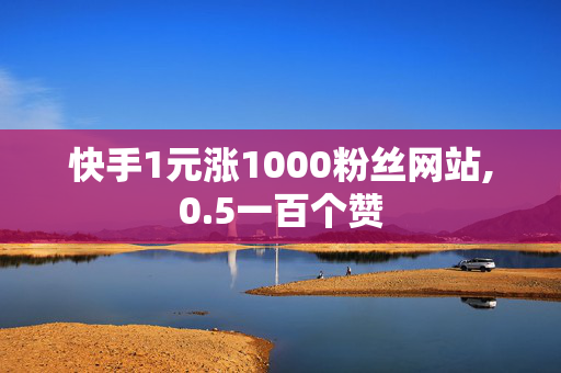 快手1元涨1000粉丝网站,0.5一百个赞