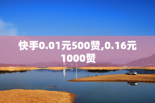 快手0.01元500赞,0.16元1000赞