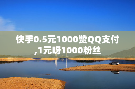 快手0.5元1000赞QQ支付,1元呀1000粉丝