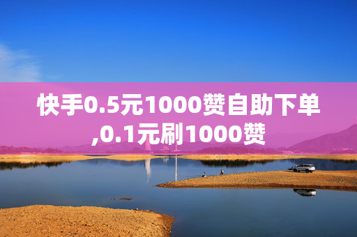 快手0.5元1000赞自助下单,0.1元刷1000赞