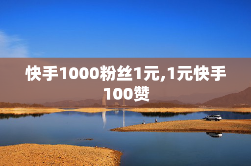 快手1000粉丝1元,1元快手100赞