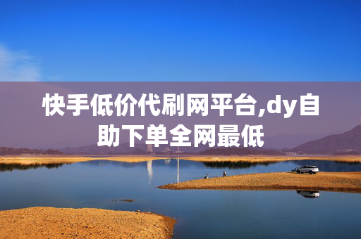 快手低价代刷网平台,dy自助下单全网最低