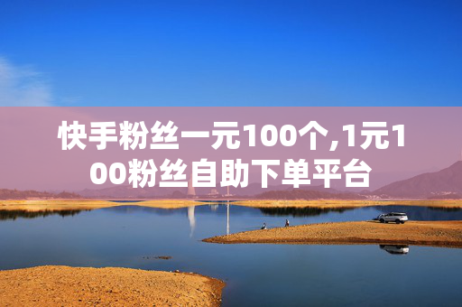 快手粉丝一元100个,1元100粉丝自助下单平台