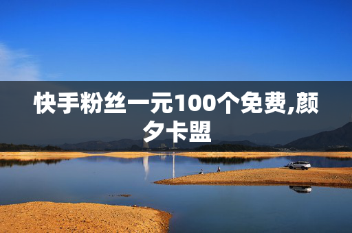 快手粉丝一元100个免费,颜夕卡盟