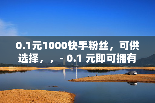 0.1元1000快手粉丝，可供选择，，- 0.1 元即可拥有 1000 快手粉丝