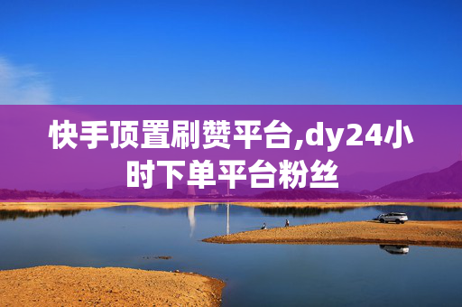 快手顶置刷赞平台,dy24小时下单平台粉丝