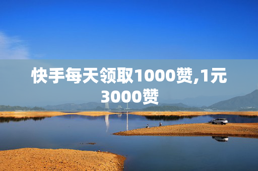 快手每天领取1000赞,1元3000赞