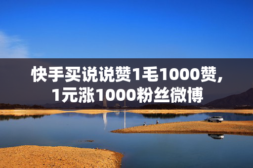 快手买说说赞1毛1000赞,1元涨1000粉丝微博