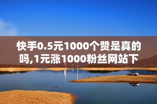 快手0.5元1000个赞是真的吗,1元涨1000粉丝网站下载