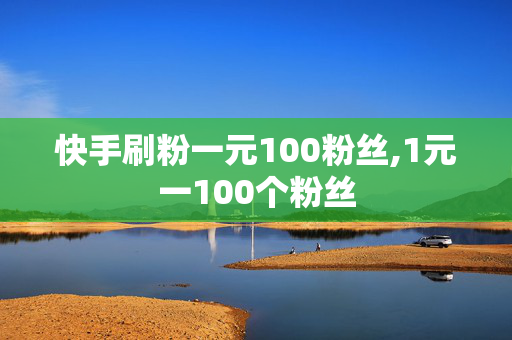 快手刷粉一元100粉丝,1元一100个粉丝