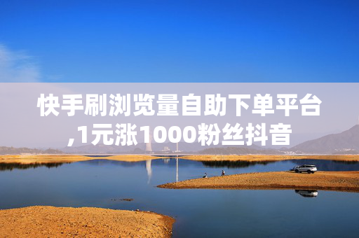 快手刷浏览量自助下单平台,1元涨1000粉丝抖音