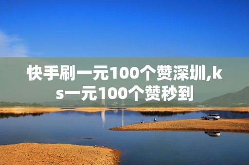 快手刷一元100个赞深圳,ks一元100个赞秒到