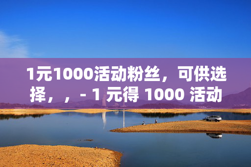 1元1000活动粉丝，可供选择，，- 1 元得 1000 活动粉丝，超值来袭！