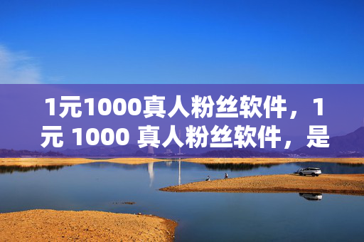 1元1000真人粉丝软件，1 元 1000 真人粉丝软件，是真的吗？