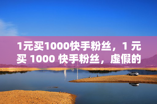 1元买1000快手粉丝，1 元买 1000 快手粉丝，虚假的繁荣与风险