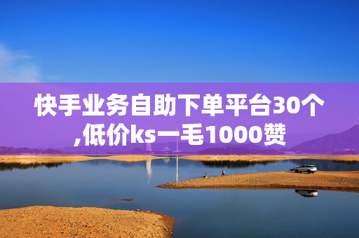 快手业务自助下单平台30个,低价ks一毛1000赞