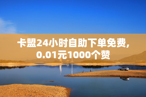 卡盟24小时自助下单免费,0.01元1000个赞