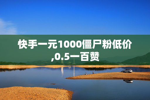 快手一元1000僵尸粉低价,0.5一百赞