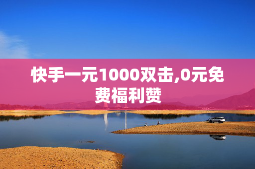 快手一元1000双击,0元免费福利赞