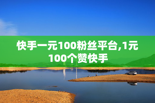 快手一元100粉丝平台,1元100个赞快手