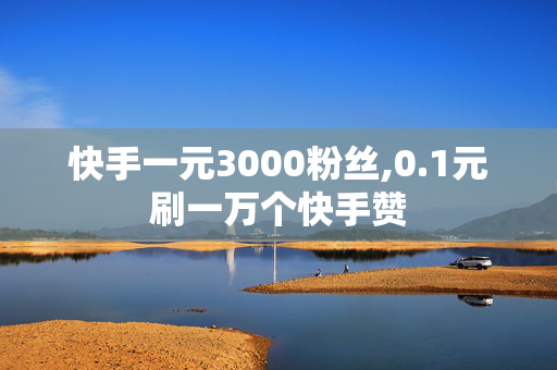 快手一元3000粉丝,0.1元刷一万个快手赞