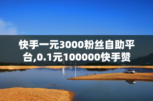 快手一元3000粉丝自助平台,0.1元100000快手赞