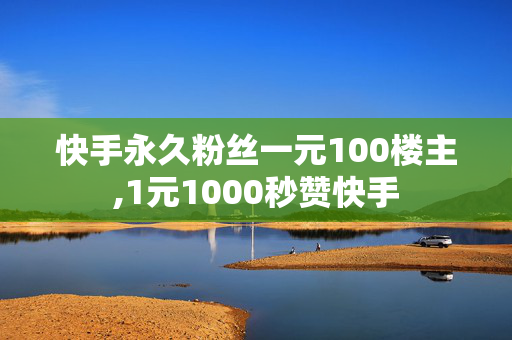 快手永久粉丝一元100楼主,1元1000秒赞快手