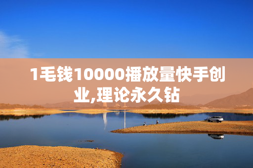 1毛钱10000播放量快手创业,理论永久钻