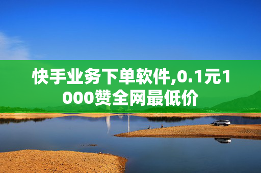 快手业务下单软件,0.1元1000赞全网最低价